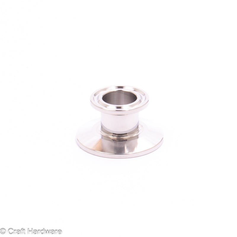 End Cap Reducer Tri Clamp 1.5" to 34 mm
