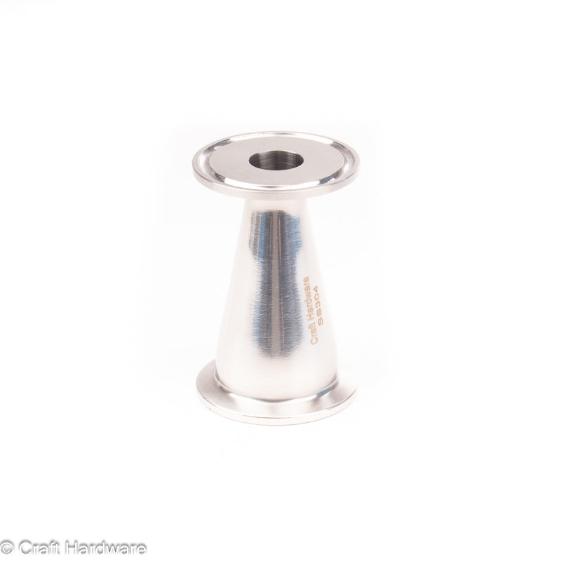 Reducer Concentric Tri-Clamp 1.5" to 1.5"x3/4"