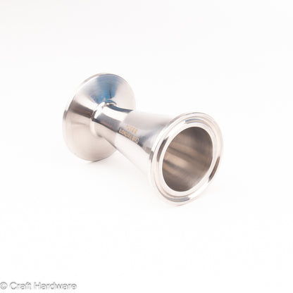 Reducer Concentric Tri-Clamp 1.5" to 1.5"x3/4"