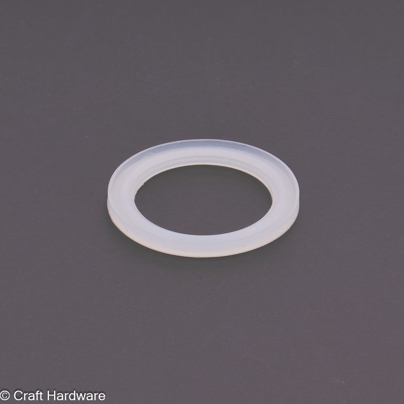 Silicone Gasket Tri-Clamp 1,5" x DN40 with Lip