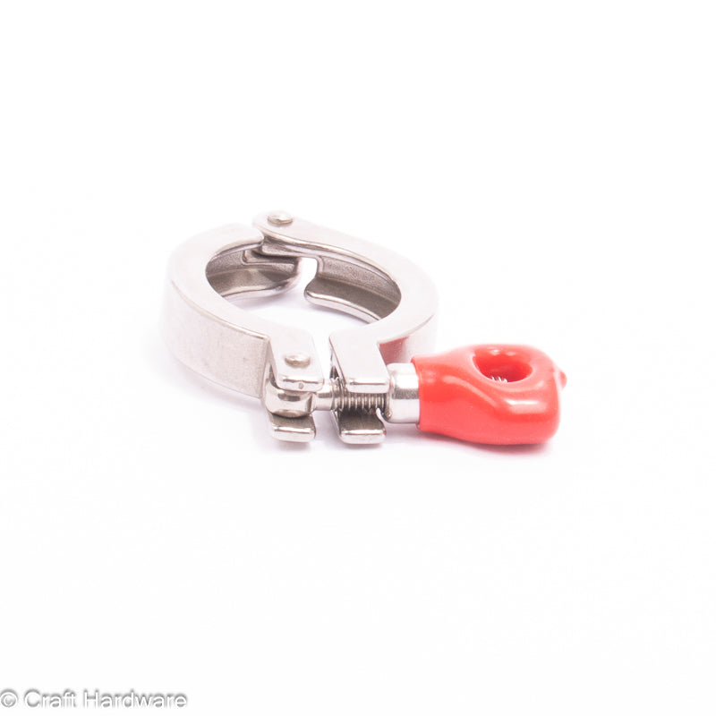 Tri-Clamp Clamp Red Handle