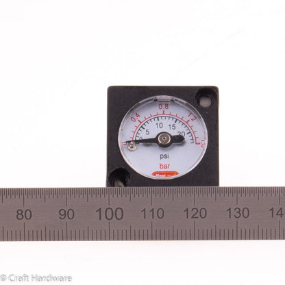 Mini-Manometer 0-2 bar für den Blowtie 2 Spundventile-2