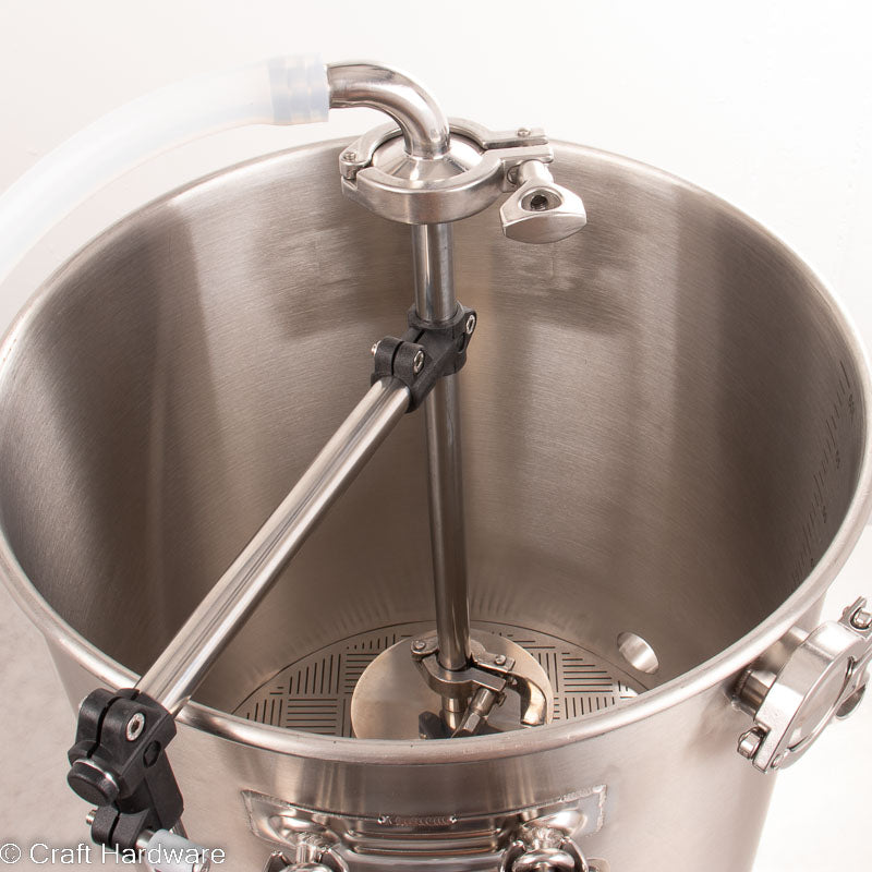 Fermentap Adjustable Sparge Arm Assembly – Homebrew Wort Aerator & Spray Setup